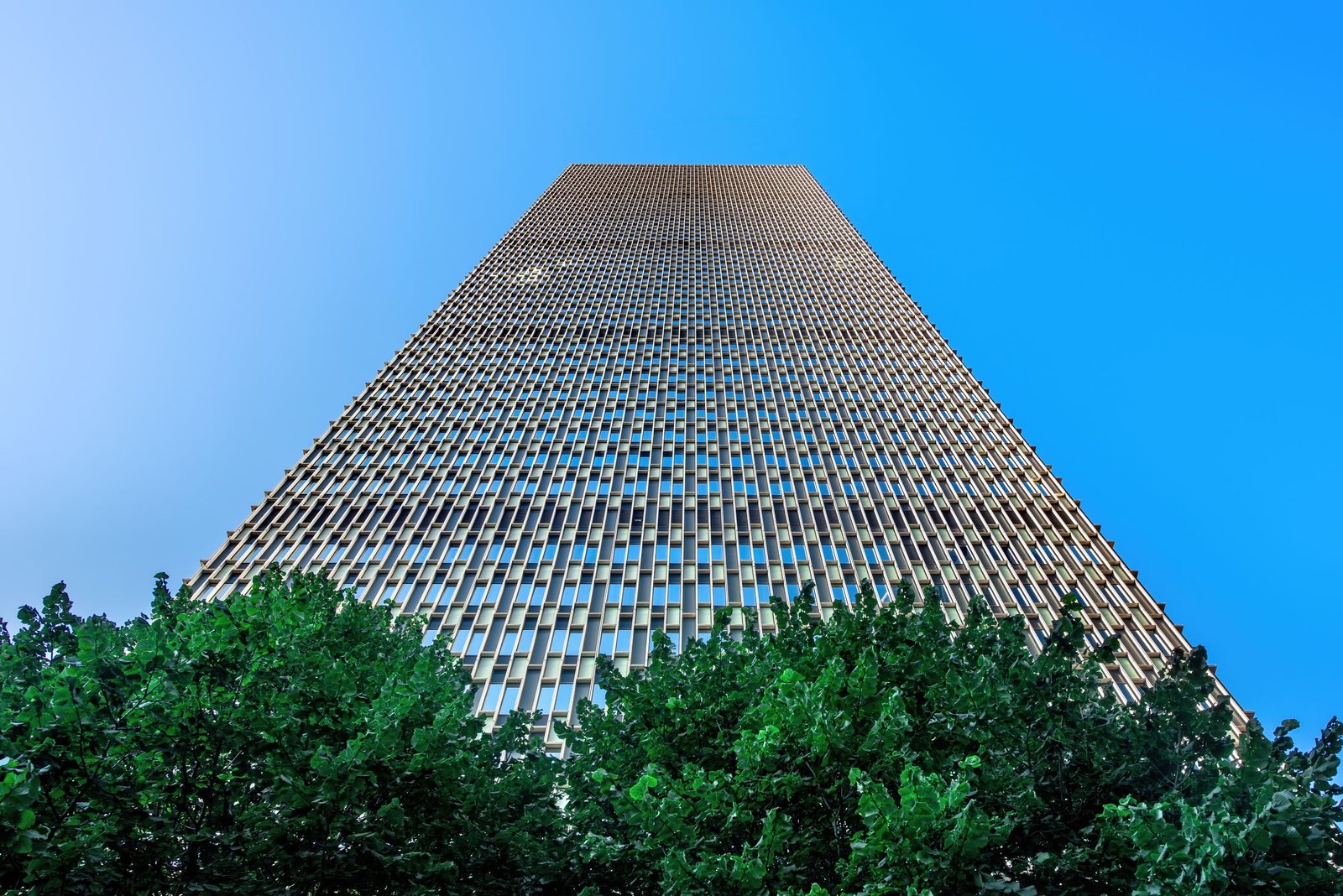 Structural engineering — a steel and concrete framed structure under construction